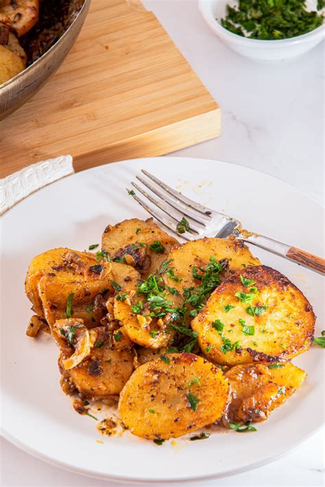 Smothered Potatoes My Nourished Home Recipes