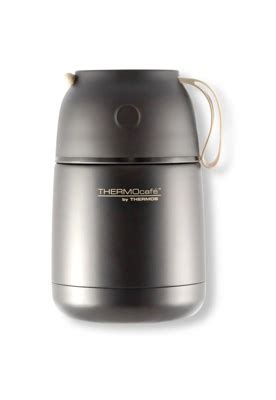 Thermos Termo De Comida Camel Acero Inoxidable Ml Ddfj Negro