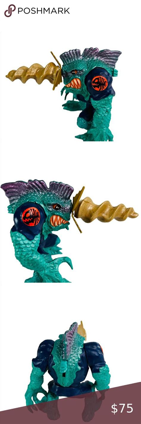 Vintage 1994 Mattel Street Sharks Series 1 SLASH Drill Action Figure