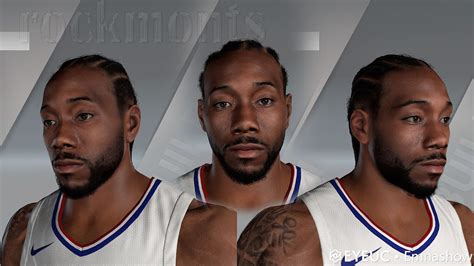 Kawhi Leonard Face Creation Updated Nba K Youtube