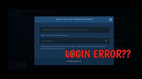 Moonton Account Login - Login pages Info