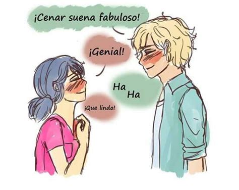 Comic Adrienette 😍💕 •miraculous Ladybug Español• Amino