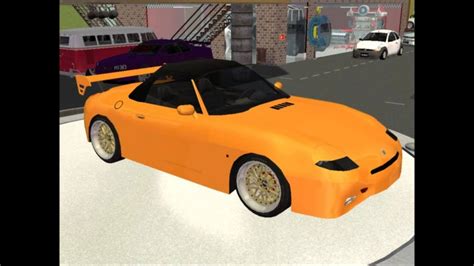 Sims 2 Car Conversion By VoVillia Corp 1995 Fiat Barchetta Tuned