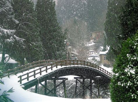 Bridge to Winter | Winter scenery, Scenery, Winter