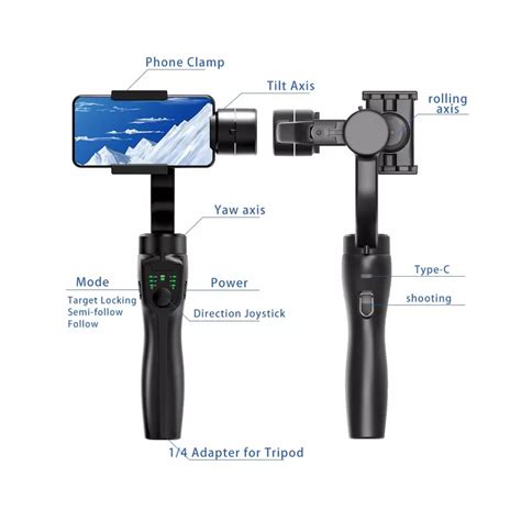 Ripley Soporte Gimbal Estabilizador Selfie Stick Bluetooth Para Celular