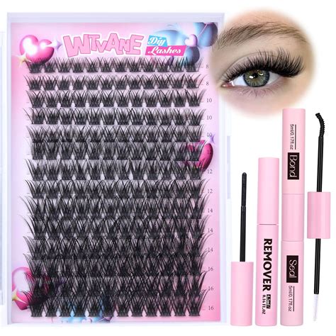 Eyelash Extension Kit Pcs Lash Clusters Kit Mm Lash Extension