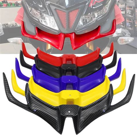 山葉 適用於 Yamaha R15 小翼擋風玻璃 Yzf R15v3 前整流罩 Wing Let Abs 材料用於穩定器 蝦皮購物