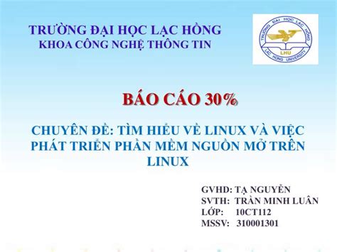 PPT TRƯỜNG ĐẠI HỌC LẠC HỒNG KHOA CÔNG NGHỆ THÔNG TIN PowerPoint