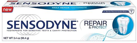 Sensodyne Toothpaste Repair And Protect Daily Repair W Fluoride 3 4 Oz Pack 2 By Sensodyne