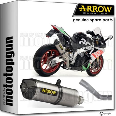 Arrow Exhaust Open Rc Race Tech Titanium C Aprilia Rsv Rsv Rr