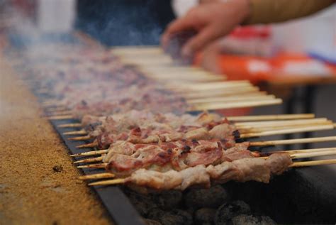 Lamb Skewers Lao Tuo Jia Xinjiang Lamb Skewer Stall A Photo On Flickriver