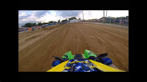 Atv Flat Track Racing Owen County Fair Youtube