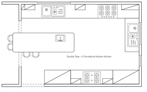 Gallery Kitchen Plan Edrawmax Free Editbale Printable Kitchen