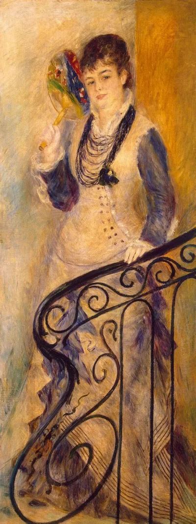 La mujer en la escalera Pierre Auguste Renoir Análisis del Cuadro