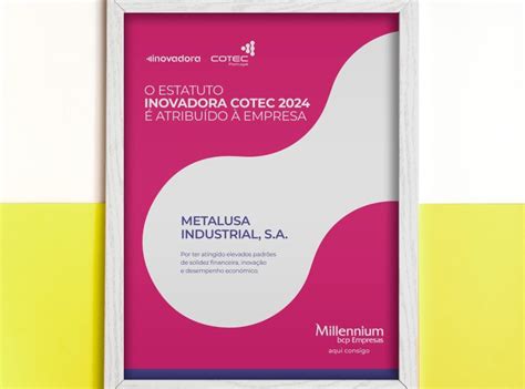 Estatuto Innovador Cotec Metalusa