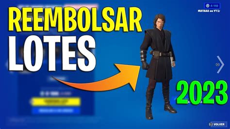 SE PUEDEN REEMBOLSAR LOTES EN LA TIENDA DE FORTNITETEMPORADA 2