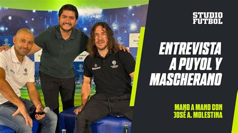 Qui N Gana La Champions En Este Entrevista Con Carles Puyol Y