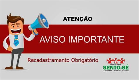 Prefeitura De Sento S Inicia O Recadastramento De Todos Os Servidores