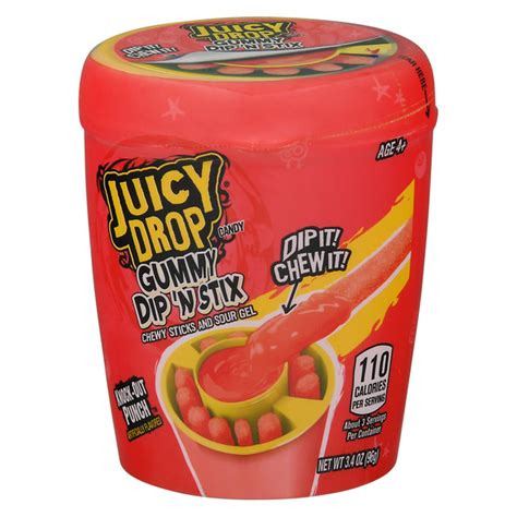 Save On Juicy Drop Gummy Dip N Stix Knock Out Punch Ages 4 Order