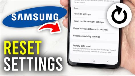 How To Reset Samsung Phone Network Settings Full Guide Youtube