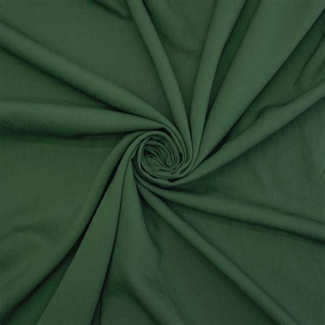 Tecido Viscose Twill Rayon Verde Oliva Escuro