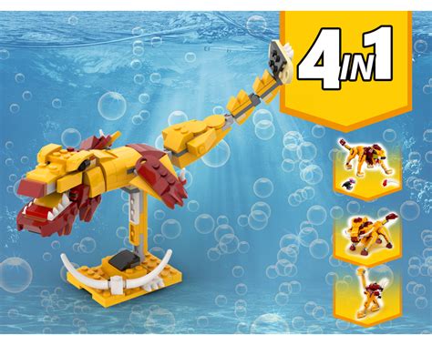 LEGO MOC 31112 Sea Monster Alternative Build by gabizon | Rebrickable ...