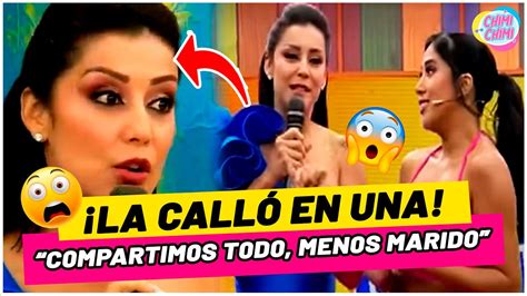 Se Qued Helada Karla Tarazona Fulmina En Vivo A Melissa Paredes