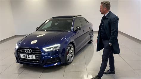 2018 18 Audi S3 20 Tfsi Black Edition Quattro Youtube