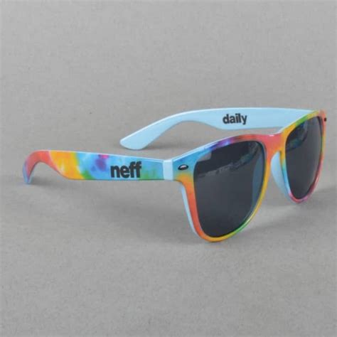 Neff Headwear Daily Sunglasses Tie Dye Sky Accessories From Native Skate Store Uk