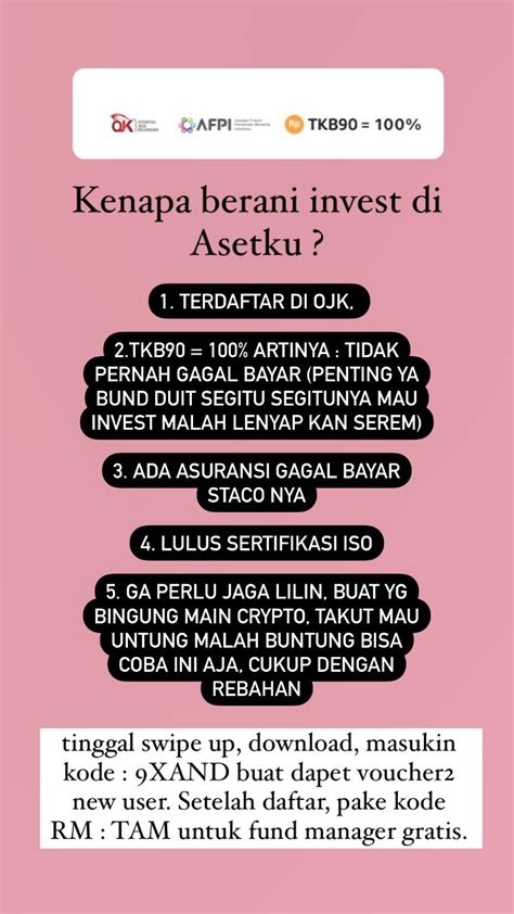 Review Investasi Di Asetku P P Lending Paling Menguntungkan Di