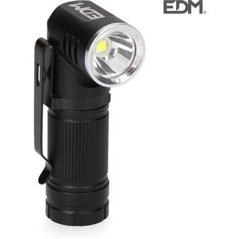 S Of Mini Linterna Led Cabezal Direccionable Recargable W Lm Edm