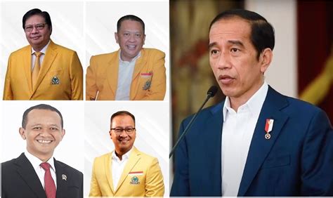 Inilah Para Calon Ketua Umum Partai Golkar Jokowi Masuk Bursa Editor Id