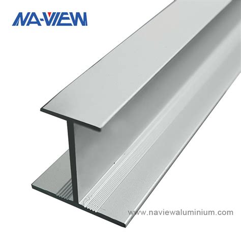 Extruded H Section Aluminium Extrusion Profile Channel