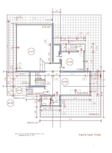 Ronca Classe Edificio Suddiviso In Piani Sezione E Prospetto