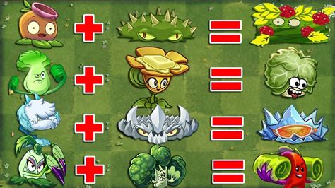 All Plants Fusion And Evolution In PvZ 2 Plants Vs Zombies 2 Gameplay