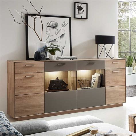 Sideboard Aus Wildeiche Massivholz Wohnzimmer Sideboard