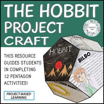 The Hobbit Novel Study Project Craft Pbl By Creative Lab Tpt