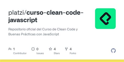 GitHub Platzi Curso Clean Code Javascript Repositorio Oficial Del