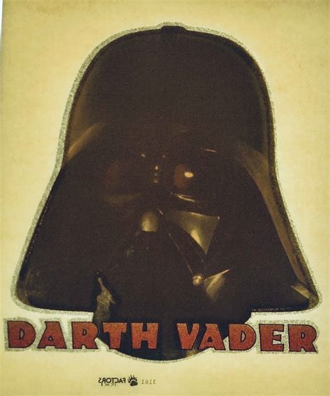 Original Vintage Darth Vader Star Wars Movie Iron On … - Gem