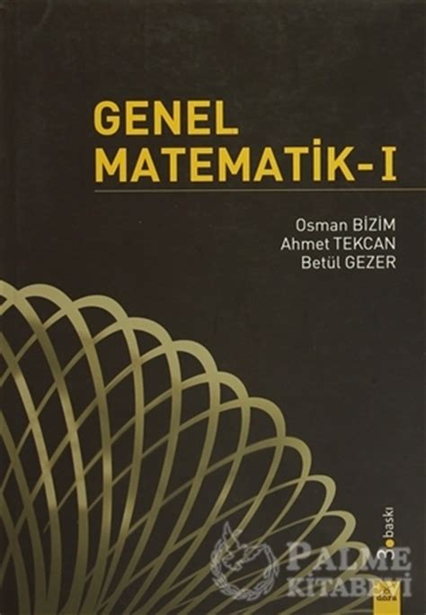 Genel Matematik Palme Kitabevi