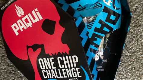 Paqui 1 Chip Challenge Spiciest Chip Phatfoodieguyblue Chip 2022