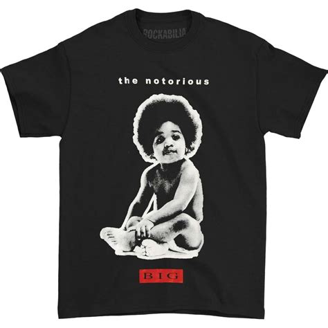 Notorious Big Notorious Big Mens Notorious Big Baby T Shirt