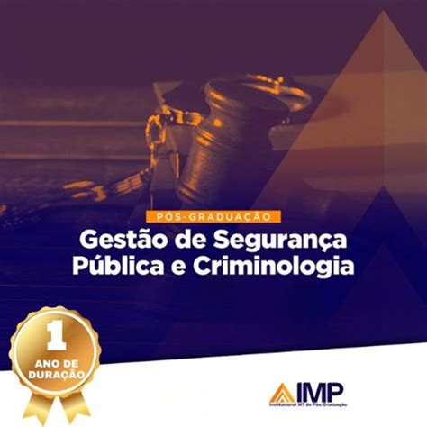 Gestão De Segurança Pública E Criminologia Ead