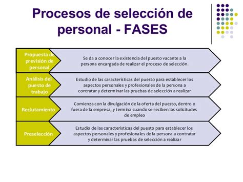 Fases Del Proceso De Selecci N De Personal En Una Empresa