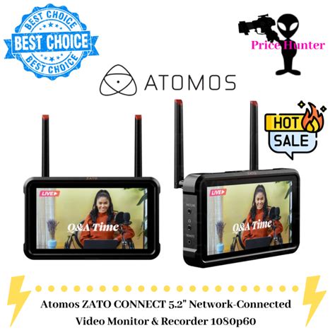 Atomos Zato Connect Inch Network Connected Video Monitor Recorder