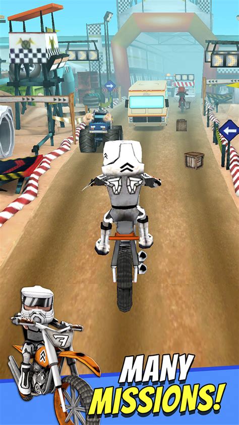 App Shopper Cartoon Dirt Bike Runner Free Gp Motorcycle Racing Game
