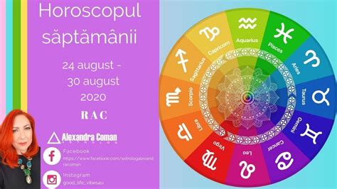 Horoscopul Saptamanii August Leu Youtube