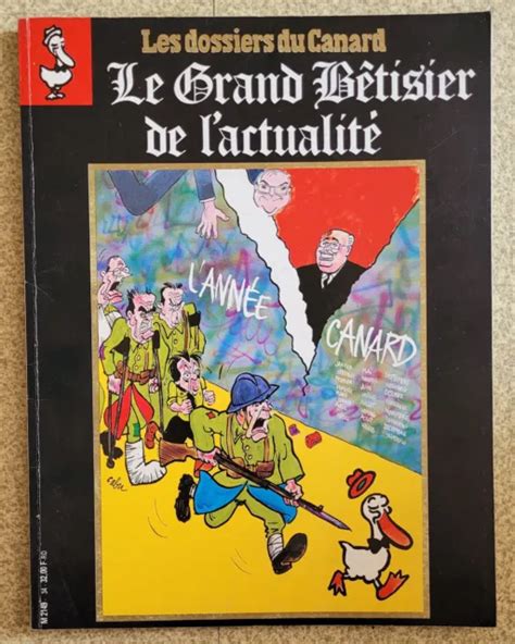 DOSSIERS DU CANARD Grand bêtisier de l année Années 89 90 91 92 EUR