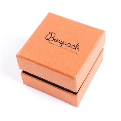 Caja De Carton Personalizable Para Sortija De Joyeria Bisuteria Y Joyas