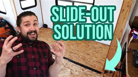 How To Remove Carpet And Flooring From Rv With A Slide Out Full Time